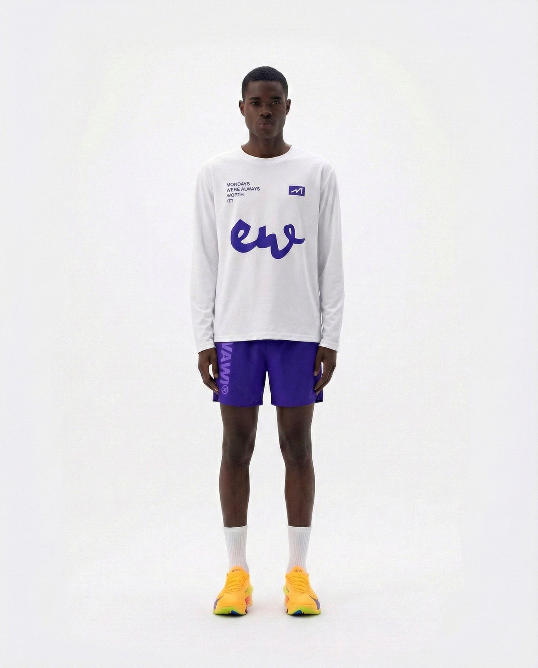 NB SHORTS FOR MEN (PURPLE)